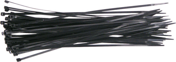 Kabelbinder in schwarz - 190 mm